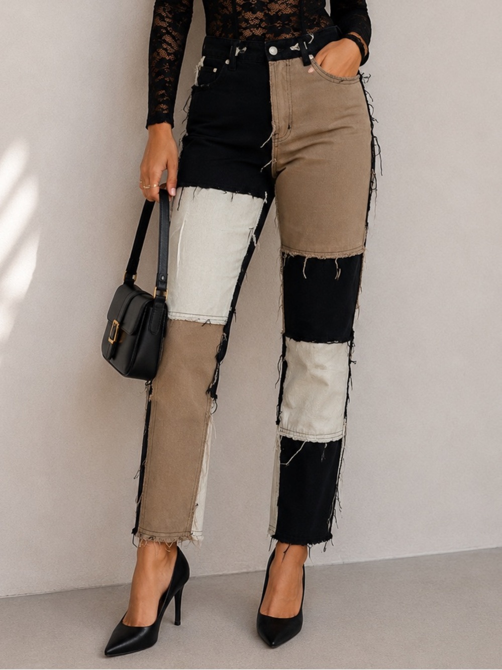 Patch jeans
